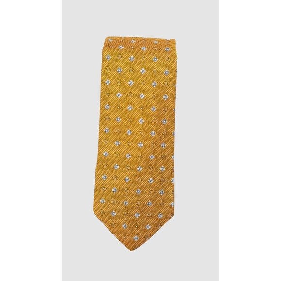Brooks Brothers Other - Brooks Brothers 346 Pure Silk Yellow Floral Pattern Men's Tie